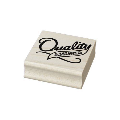 Quality Assured Rubber Stamp