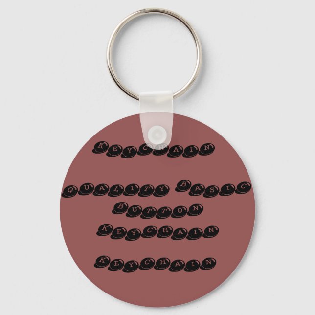 Quality button keychain (Front)