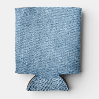 Quality Jeans: Beautiful Seamless Texture. Can Cooler