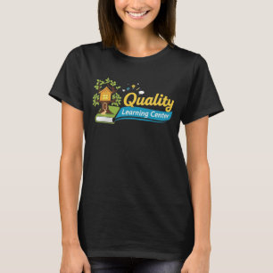 Quality Learning Center Treehouse & Book Education T-Shirt