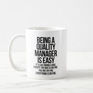 Quality manager coffee mug