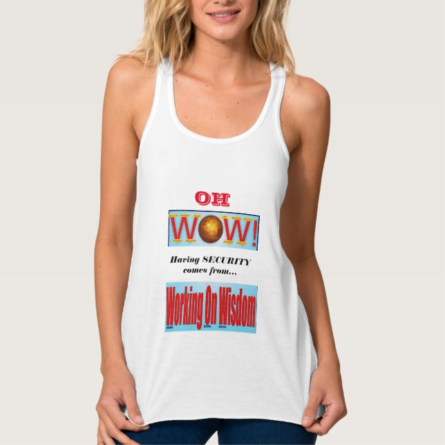 Quality material which is perfect for year round. tank top (Front)