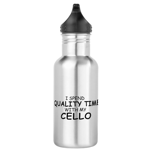 Quality Time Cello Stainless Steel Water Bottle (Right)