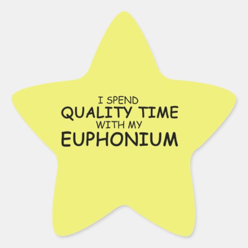 Quality Time Euphonium Star Sticker