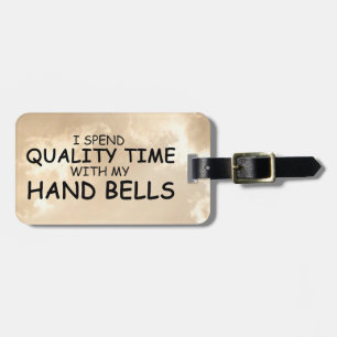 Quality Time Handbells Luggage Tag