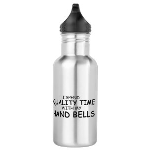 Quality Time Handbells Stainless Steel Water Bottle