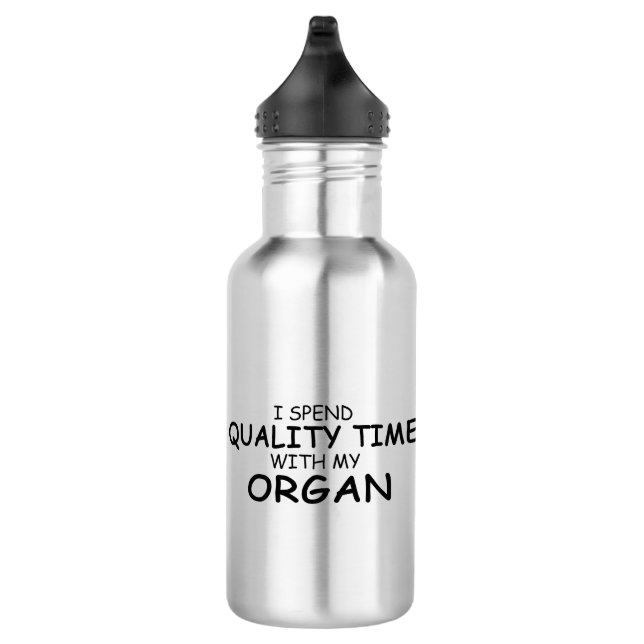 Quality Time Organ Stainless Steel Water Bottle (Right)