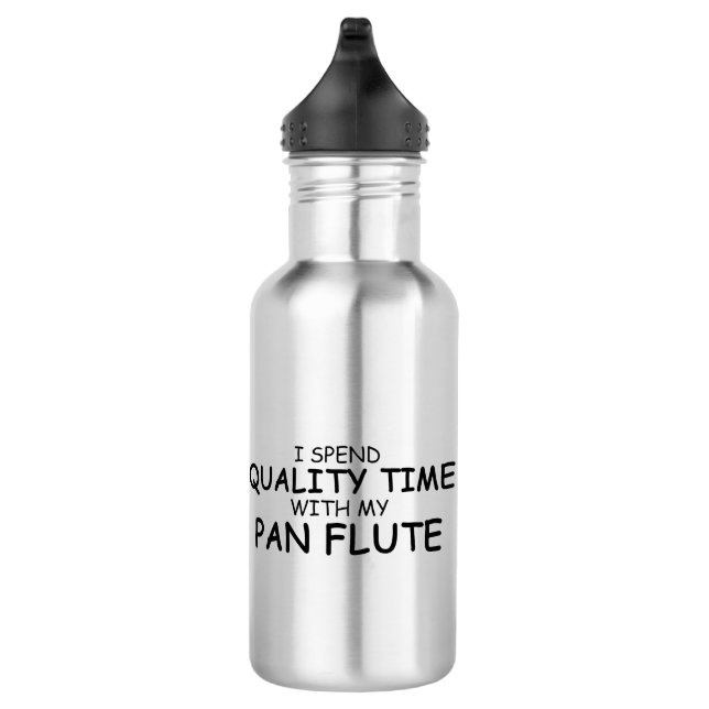 Quality Time Pan Flute Stainless Steel Water Bottle (Right)