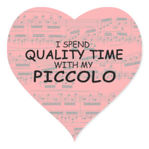 Quality Time Piccolo Heart Sticker