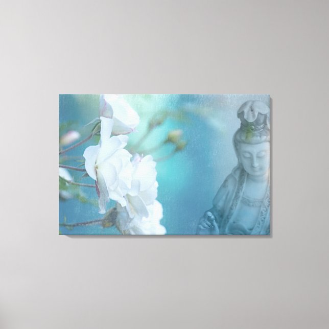 Quan Yin, 36" x 24" - LARGE Canvas Print (Front)