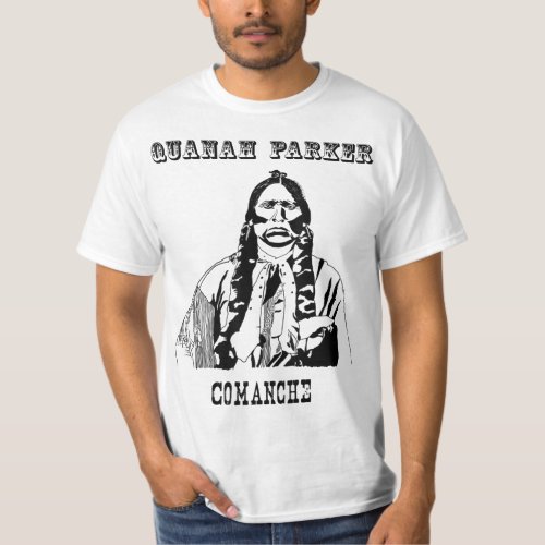 Quanah Parker Comanche Indians Native Americans Hi T_Shirt
