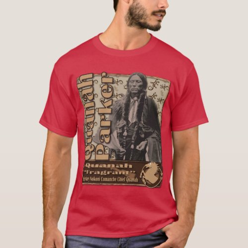 Quanah Parker Nokoni Comanche Leader T_Shirt