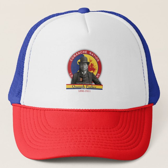 Quanah Parker Trucker Hat (Front)