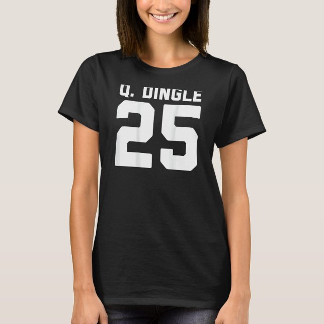 Quandale Dingle Funny Internet Meme #25 Jersey Hal T-Shirt (Front)