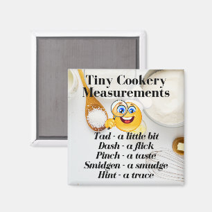Quantitative Tiny Cookery Measurement Metrics Magnet
