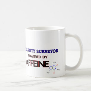 Quantity Surveyor Powered by caffeine Coffee Mug