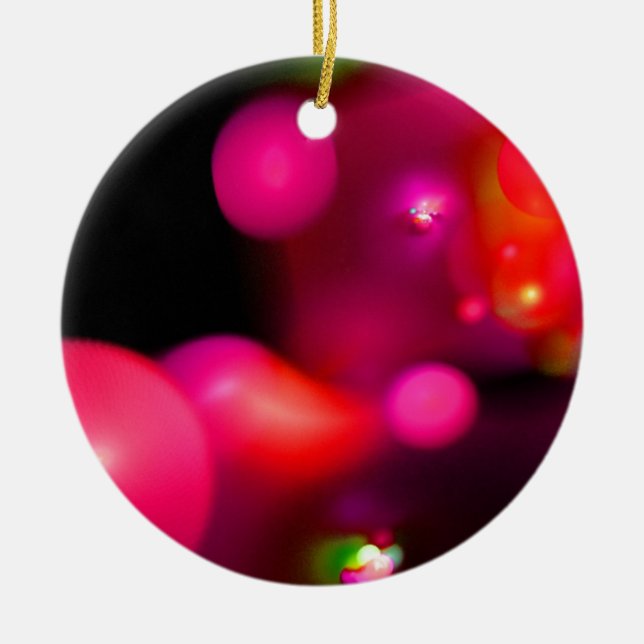 QUANTUM BUBBLE CERAMIC ORNAMENT (Front)