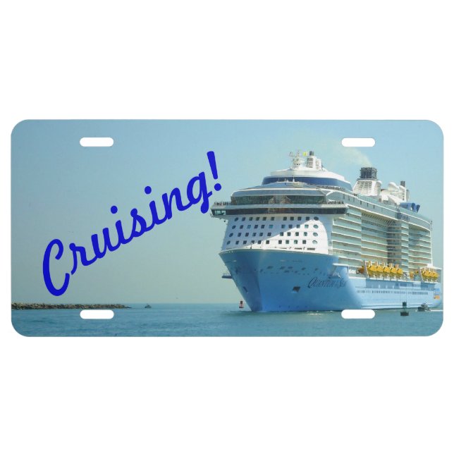 Quantum Comes Calling License Plate (Front)