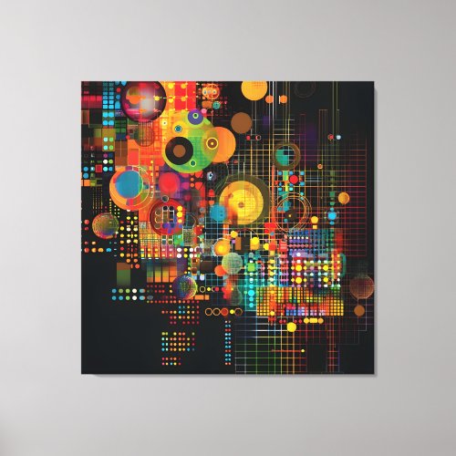 Quantum Constructs Canvas Print