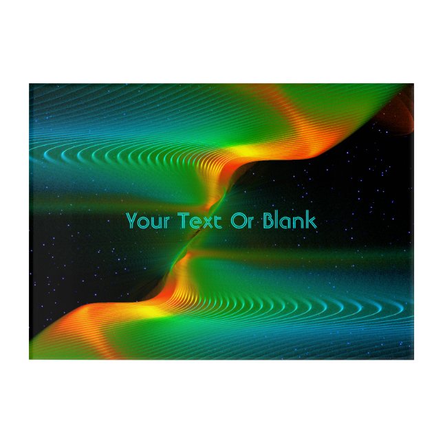 Quantum Entanglement Acrylic Print (Front)