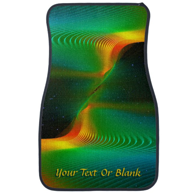 Quantum Entanglement Car Mat (Front)