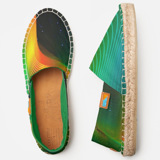 Quantum Entanglement Espadrilles (Side)
