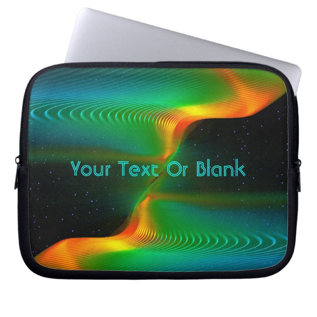 Quantum Entanglement Laptop Sleeve (Front)