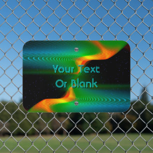 Quantum Entanglement Metal Sign