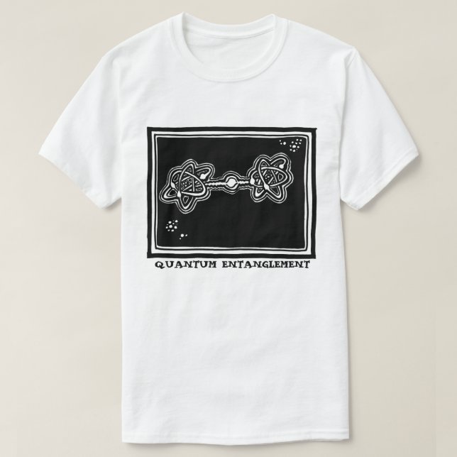 Quantum Entanglement tee by ScienceFrontiers (Design Front)