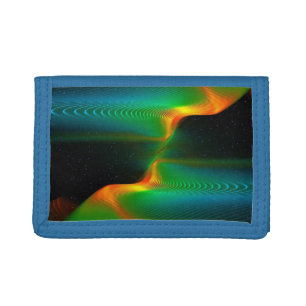 Quantum Entanglement Tri-fold Wallet