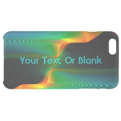 Quantum Entanglement Clear iPhone 6 Plus Case