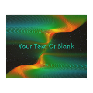 Quantum Entanglement Wood Wall Decor