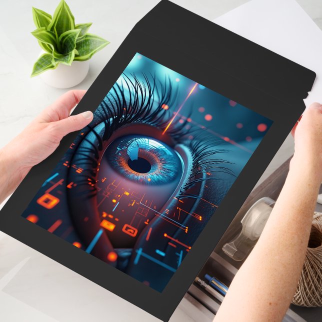 Quantum Eye large shipping envelope mailers (Desk)