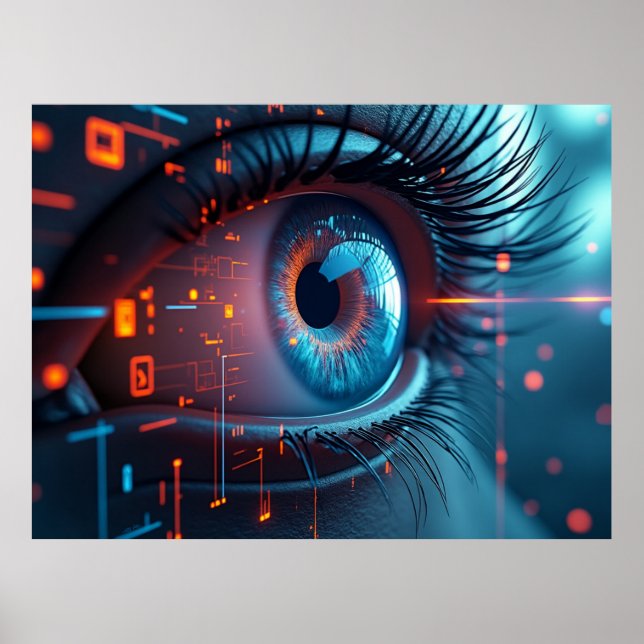 Quantum Eye matte poster (Front)