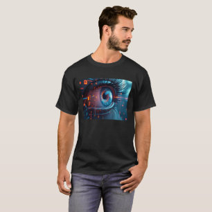 Quantum Eye men black T-shirt