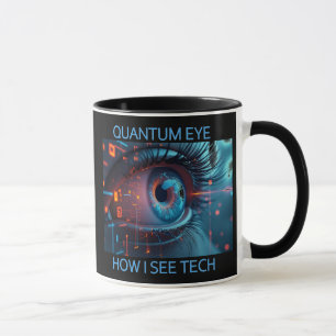 Quantum Eye tech left hand combo mug