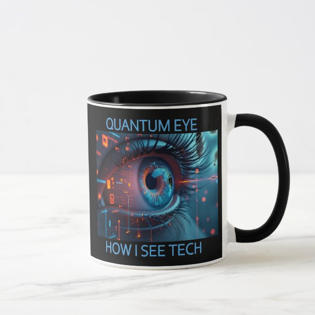 Quantum Eye tech left hand combo mug (Right)