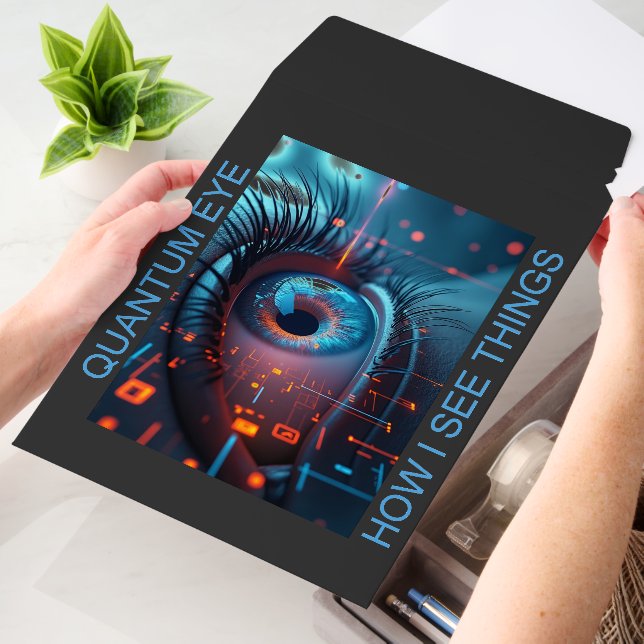 Quantum Eye things med shipping envelope mailers (Desk)