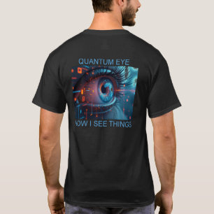 Quantum Eye things men black T-shirt back