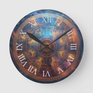 Quantum Halo Matrix Round Clock