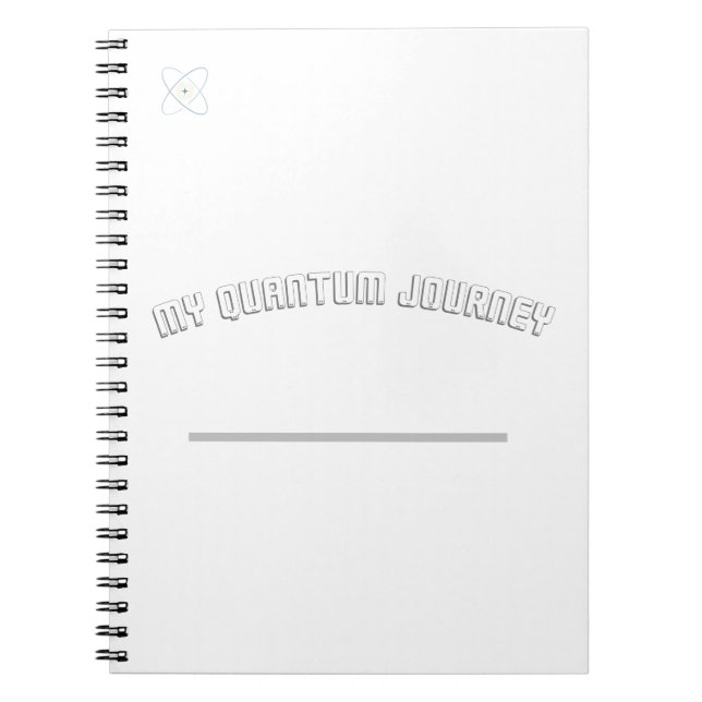 Quantum Journeys Hypnosis Spiral Journal (Front)
