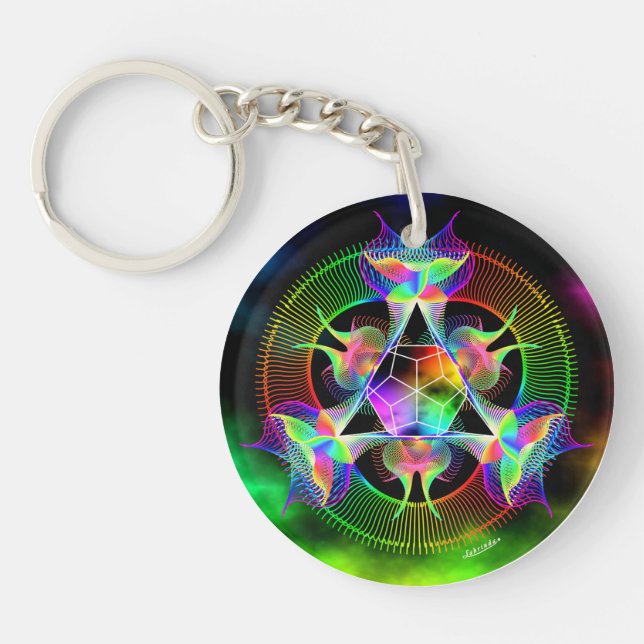 Quantum Leap/Convergence Keychain (Front)