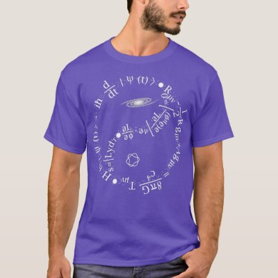 string theory equation t shirt