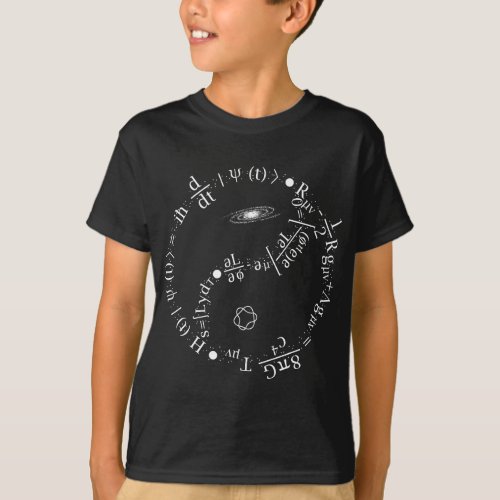 Quantum Mechanics Formula _ String Theory Maths Un T_Shirt