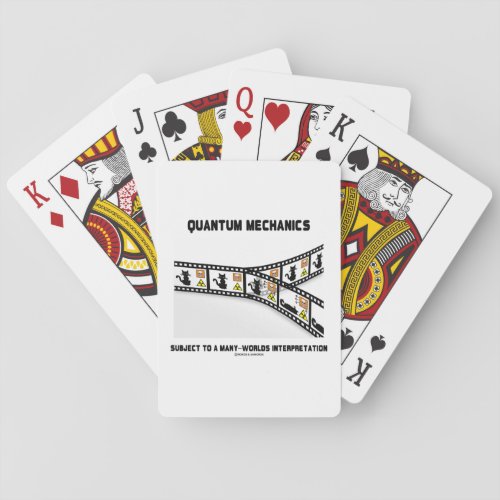 Quantum Mechanics Many Worlds Interpretation Poker Cards