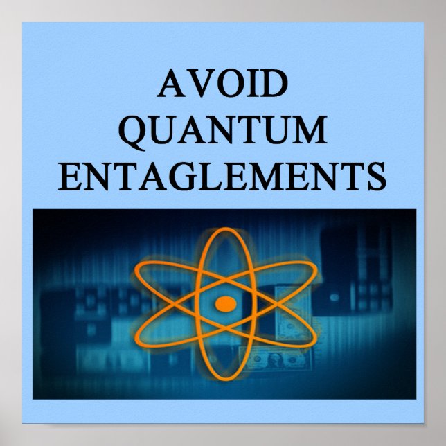 QUANTUM mechanics. Poster (Front)