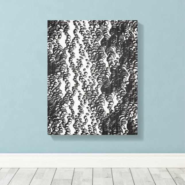 Quantum Mechanics Twisted Rope Pattern  Canvas Print (Insitu(Wood Floor))