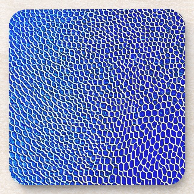 "Quantum Mesh" Beverage Coaster (Front)