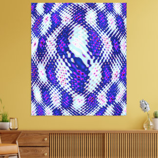 Quantum Nebula Formation Design  Canvas Print