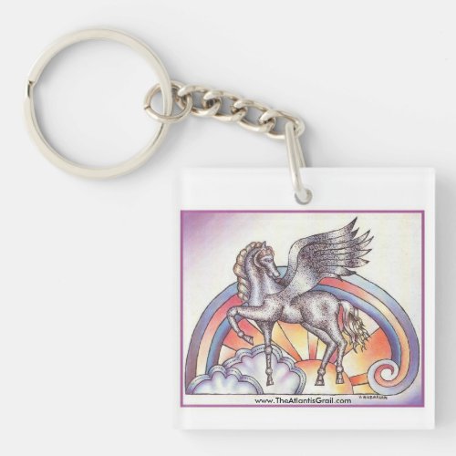 Quantum Pegasus _ Key Chain